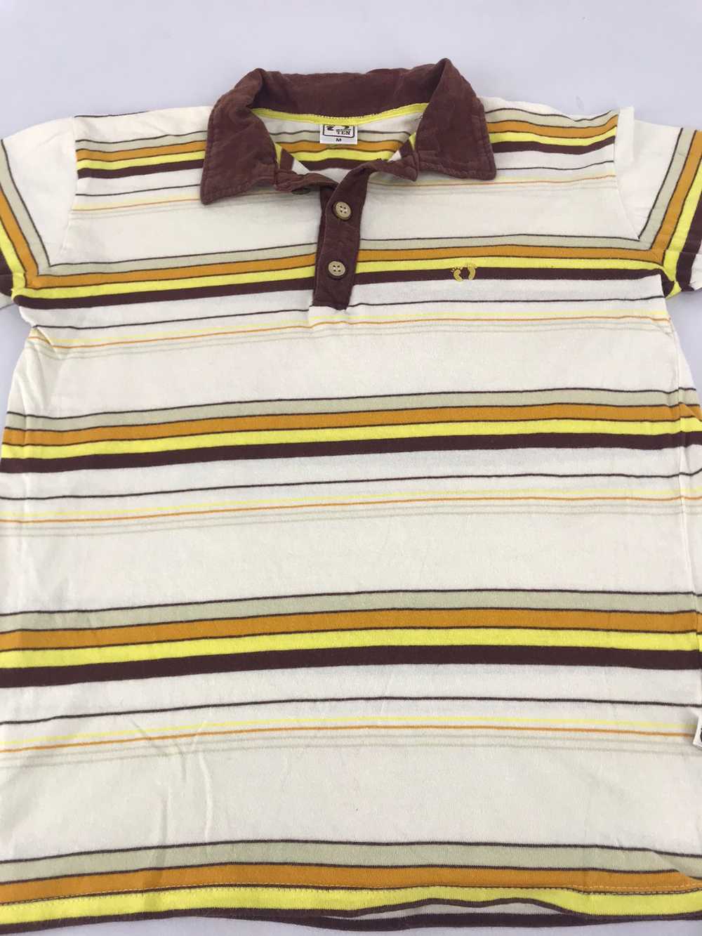 Vintage - Hang Ten Classic Colorful Striped Surf … - image 4