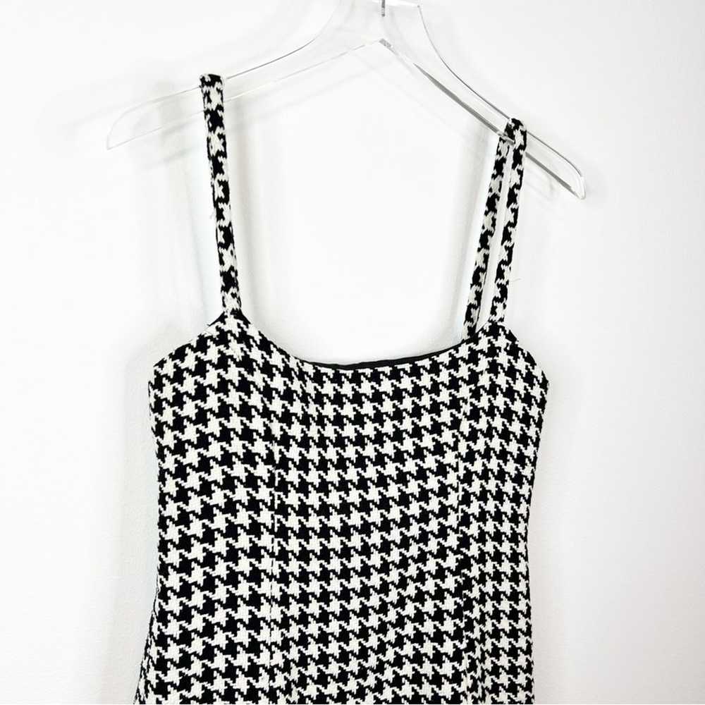 Lovers & Friends Teddy Houndstooth Mini Dress S - image 4