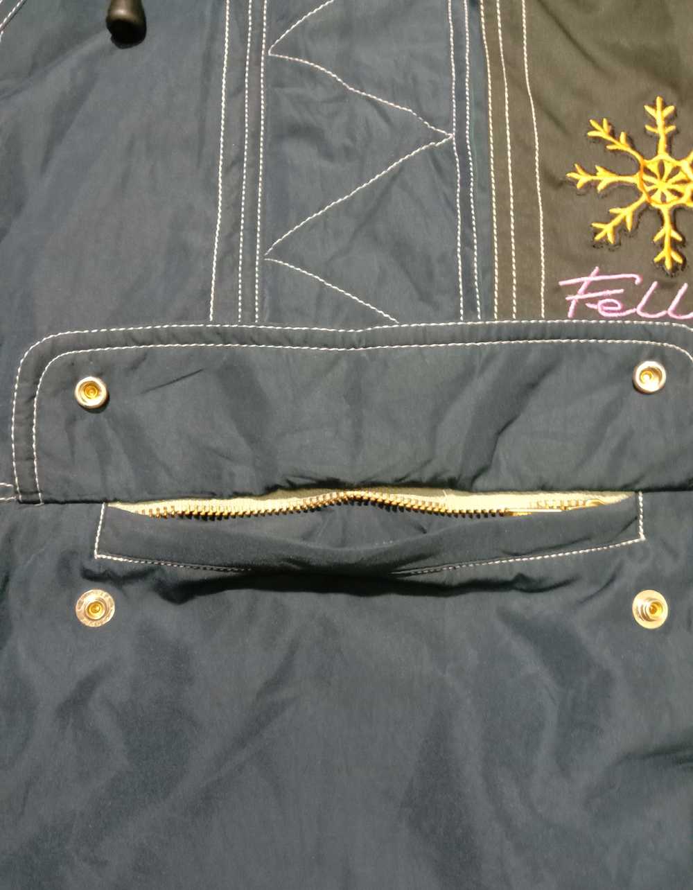 Vintage - Vintage SQUADRA CORSE Raincoat Embroide… - image 4
