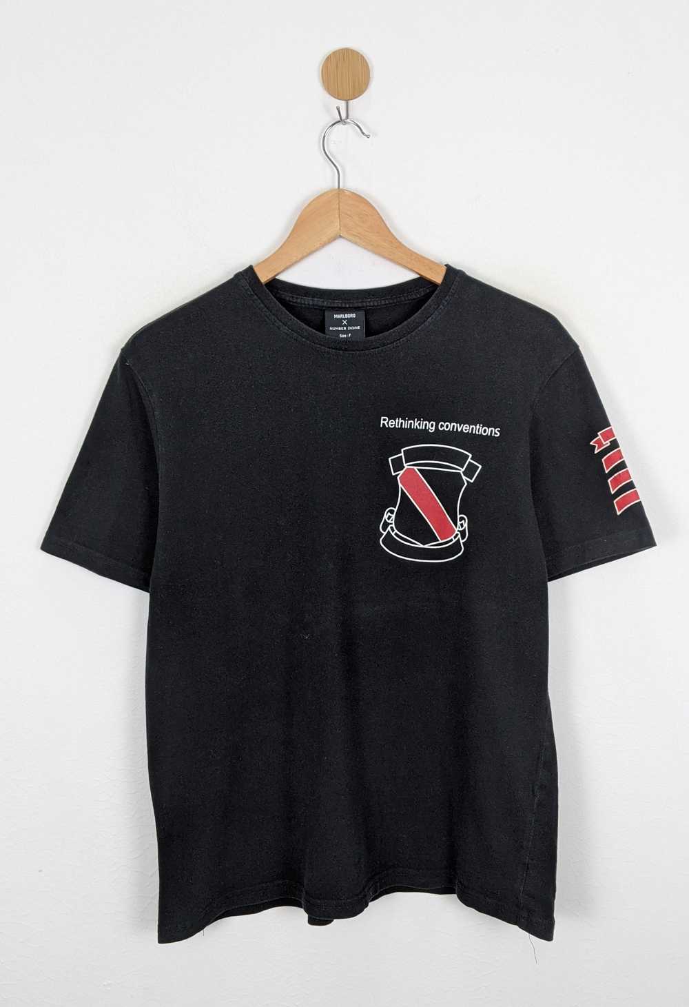 NUMBER (N)INE Number Nine Marlboro rethinking convention shirt