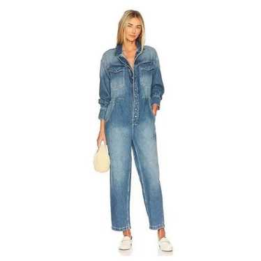 Free People x Care FP Townes Jumpsuit High Noon D… - image 1
