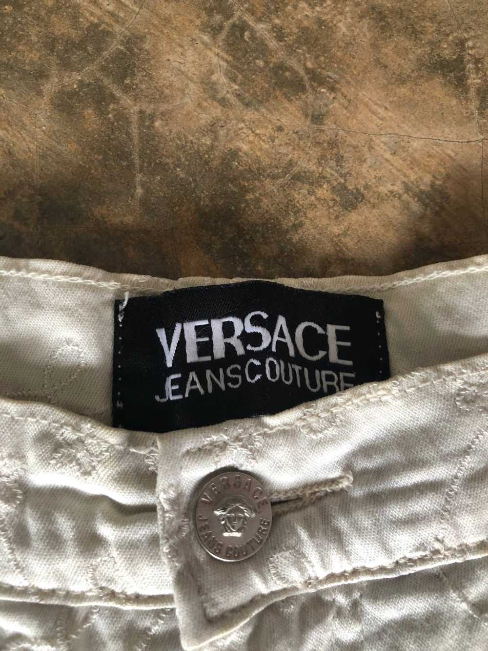 Vintage VERSACE jeans corture full embroidery - image 10