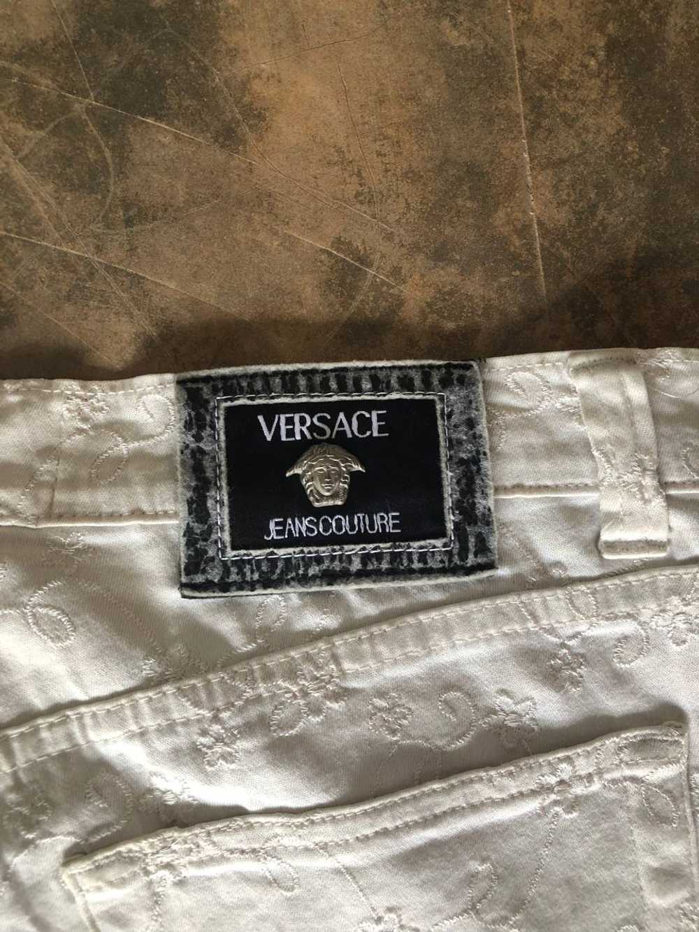 Vintage VERSACE jeans corture full embroidery - image 4