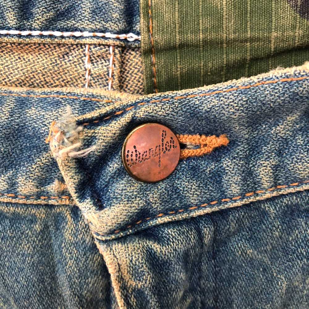 Custom - 🔥Wrangler distressed denim custom milit… - image 9