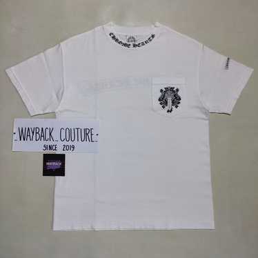 Chrome Hearts neck logo pocket tee dagger - image 1