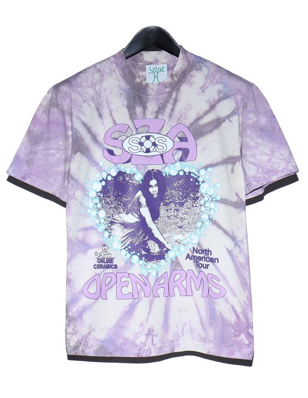 SZA SOS Online Ceramics Tour Tee - image 1