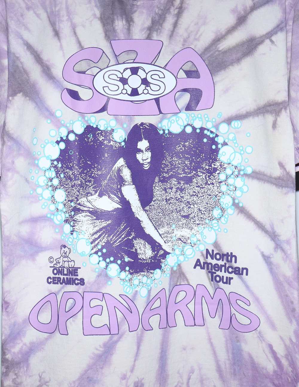 SZA SOS Online Ceramics Tour Tee - image 3