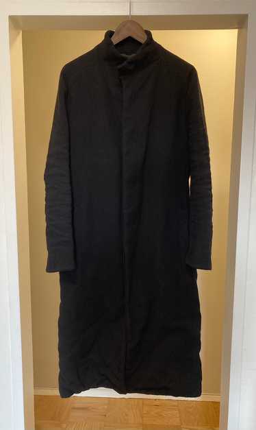 Layer-0 Long Wool Trench Coat