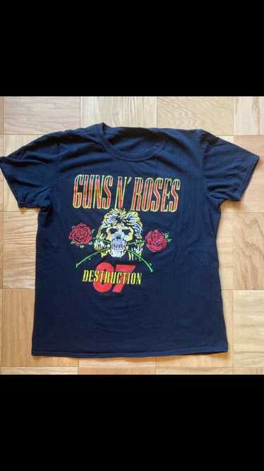 Vintage - Guns N Roses UK Tour 87