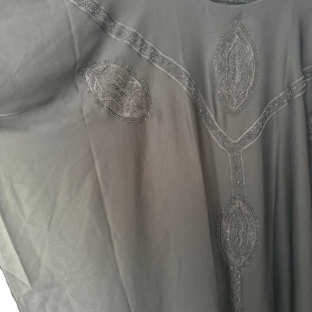 Dubai New Design Black Batwing abaya dress closed… - image 3