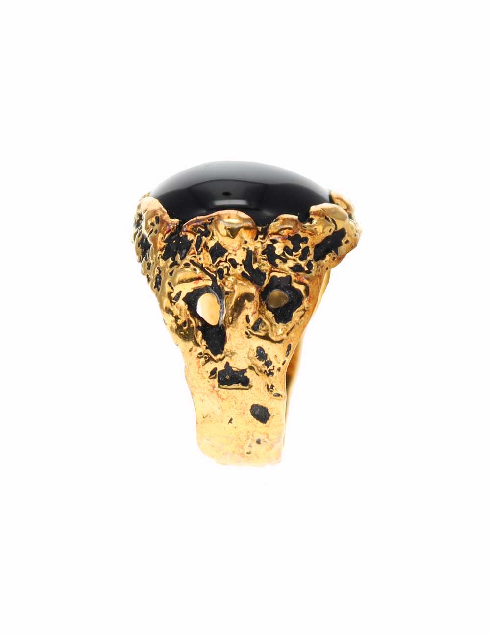 Han Cholo Vermeil Onyx Ring - image 4