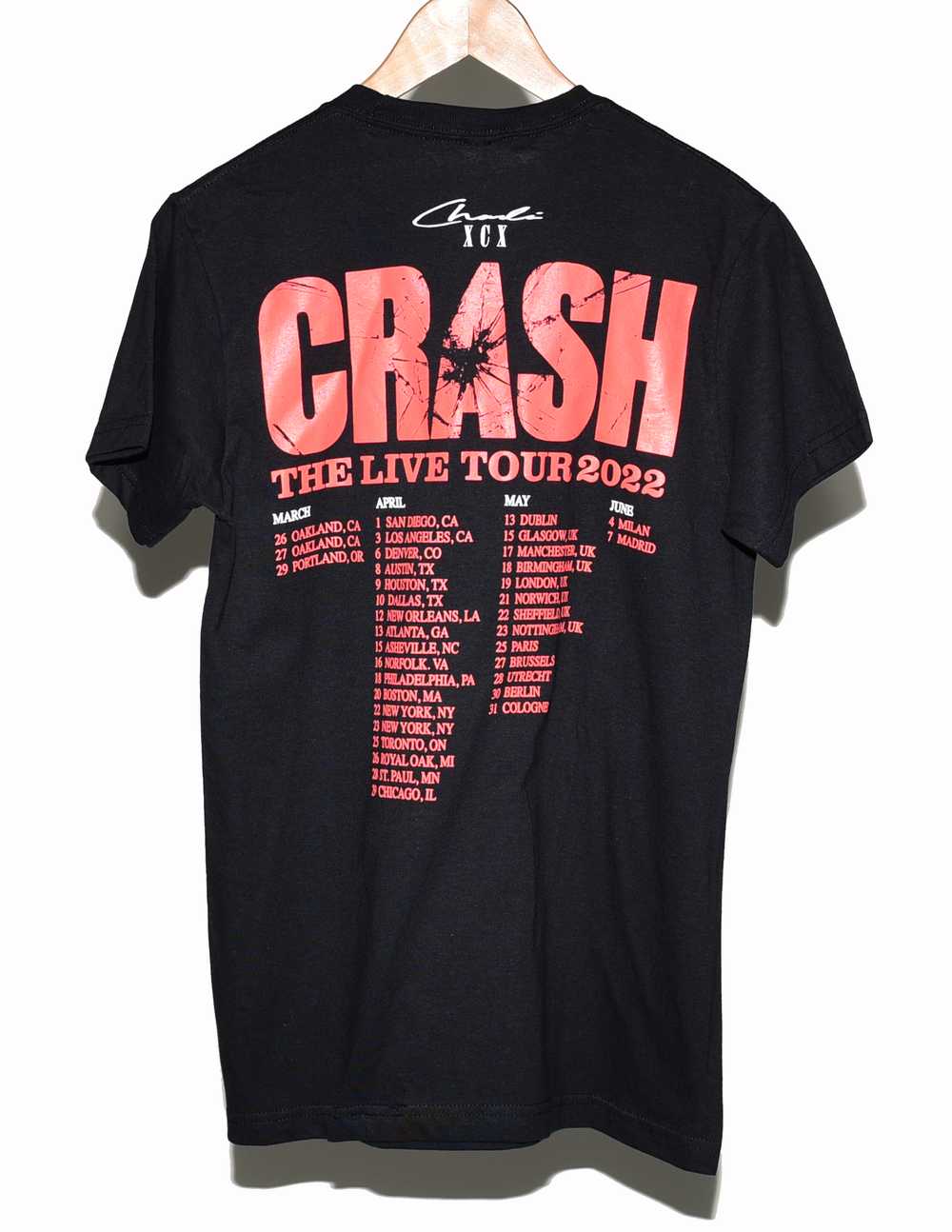 Charli XCX Crash Tour Tee - image 2