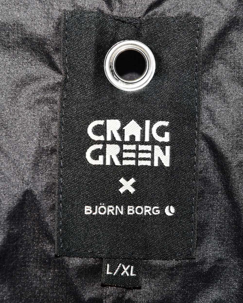 Craig Green Bjorn Borg Green Shell Parka - image 11