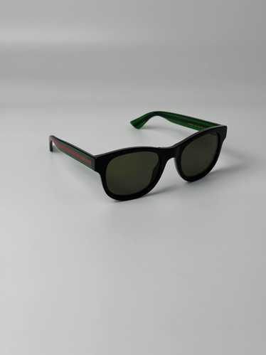 GUCCI BRAND NEW GG0003SN 002 Black Green Men Sungl