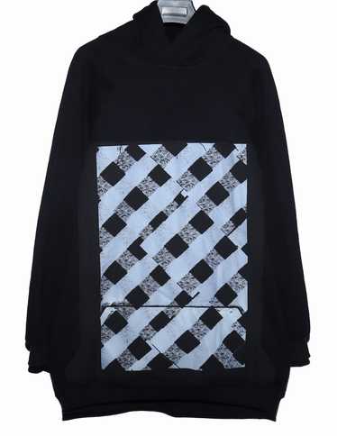 Liam Hodges Oversized Plaid Patch Hoodie - image 1