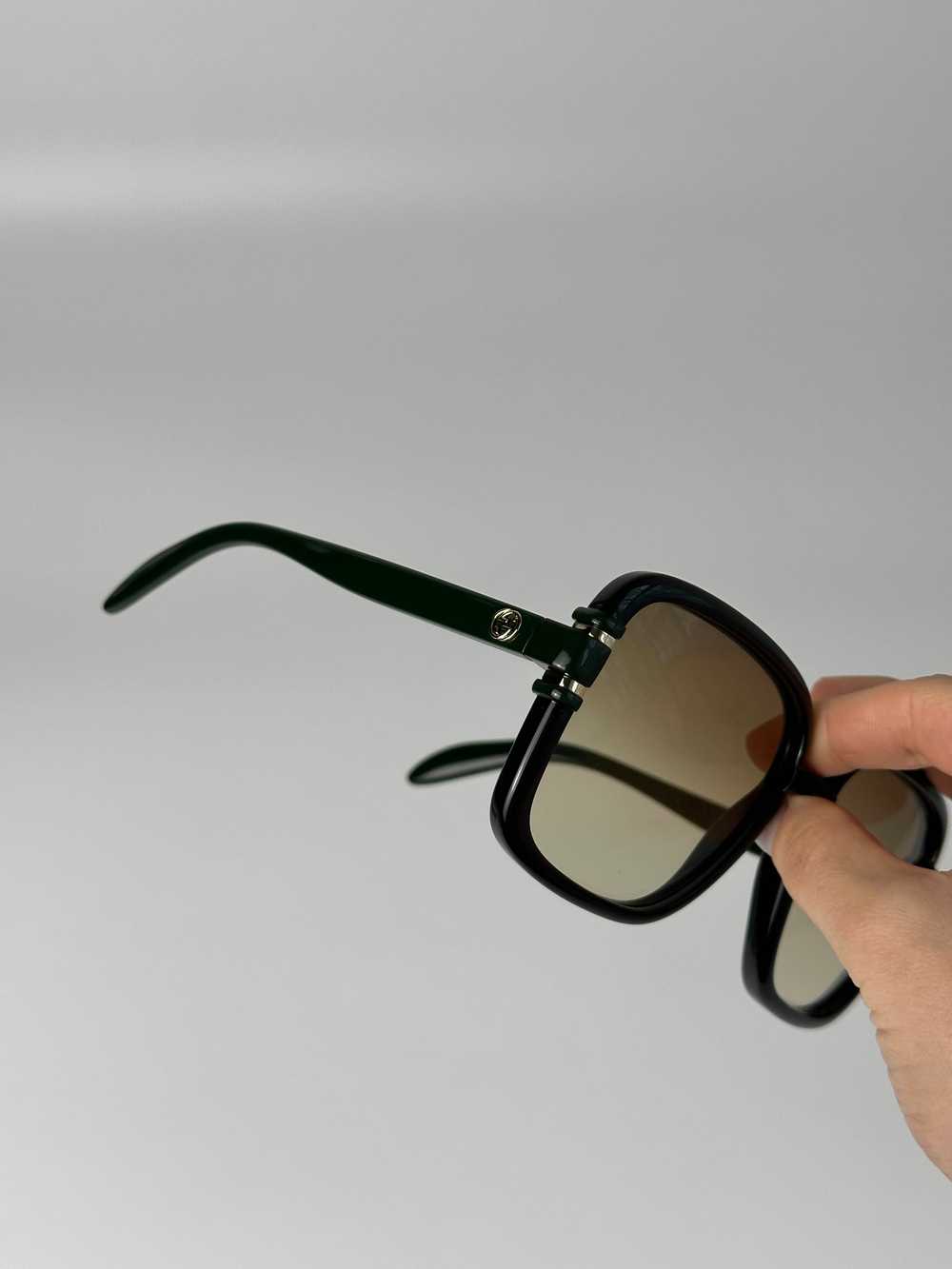 BRAND NEW GUCCI GG1066S 003 Black/Green/Brown Wom… - image 2