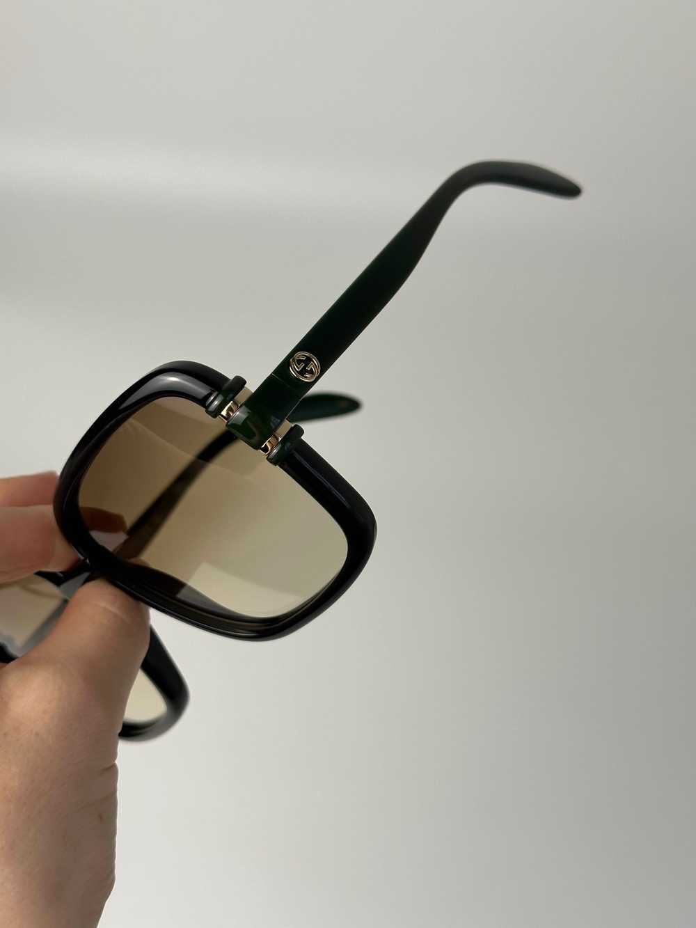 BRAND NEW GUCCI GG1066S 003 Black/Green/Brown Wom… - image 5