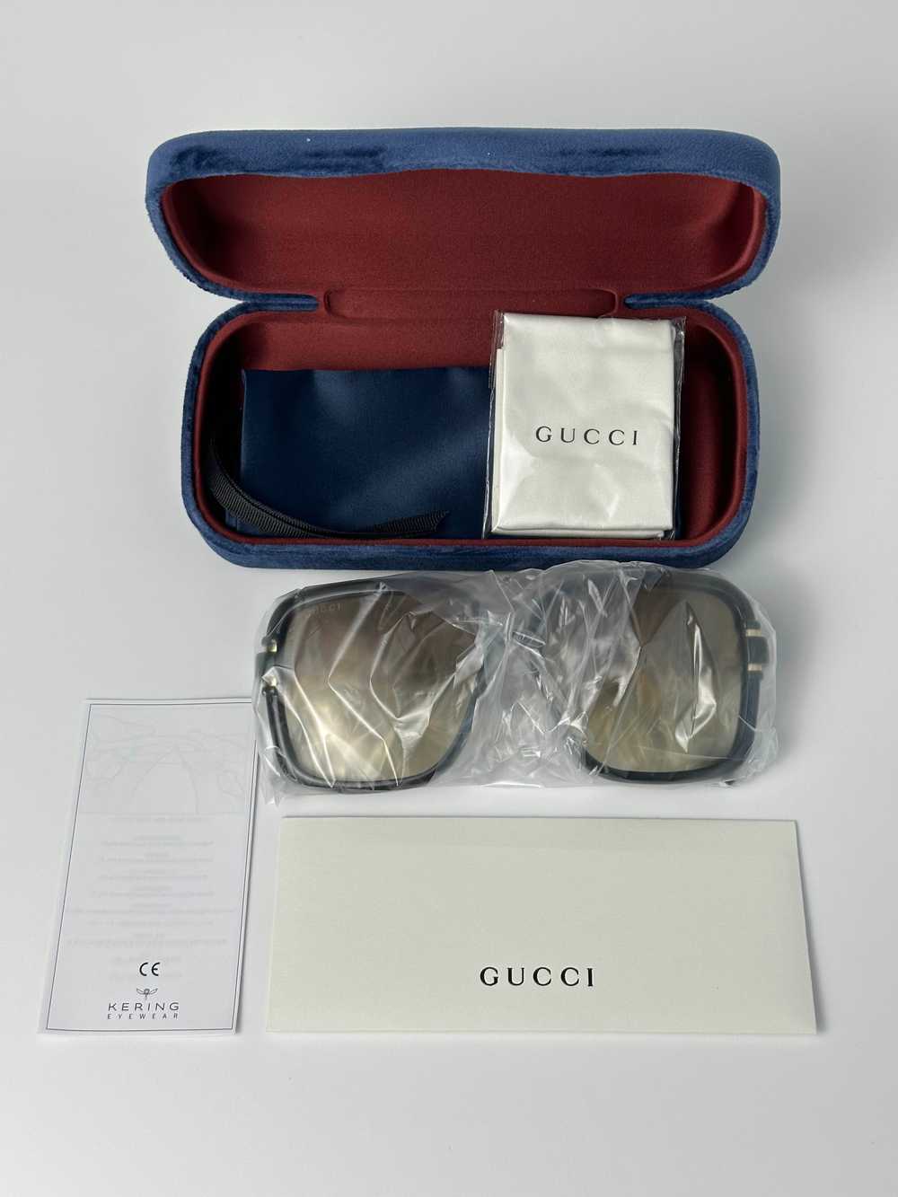 BRAND NEW GUCCI GG1066S 003 Black/Green/Brown Wom… - image 7