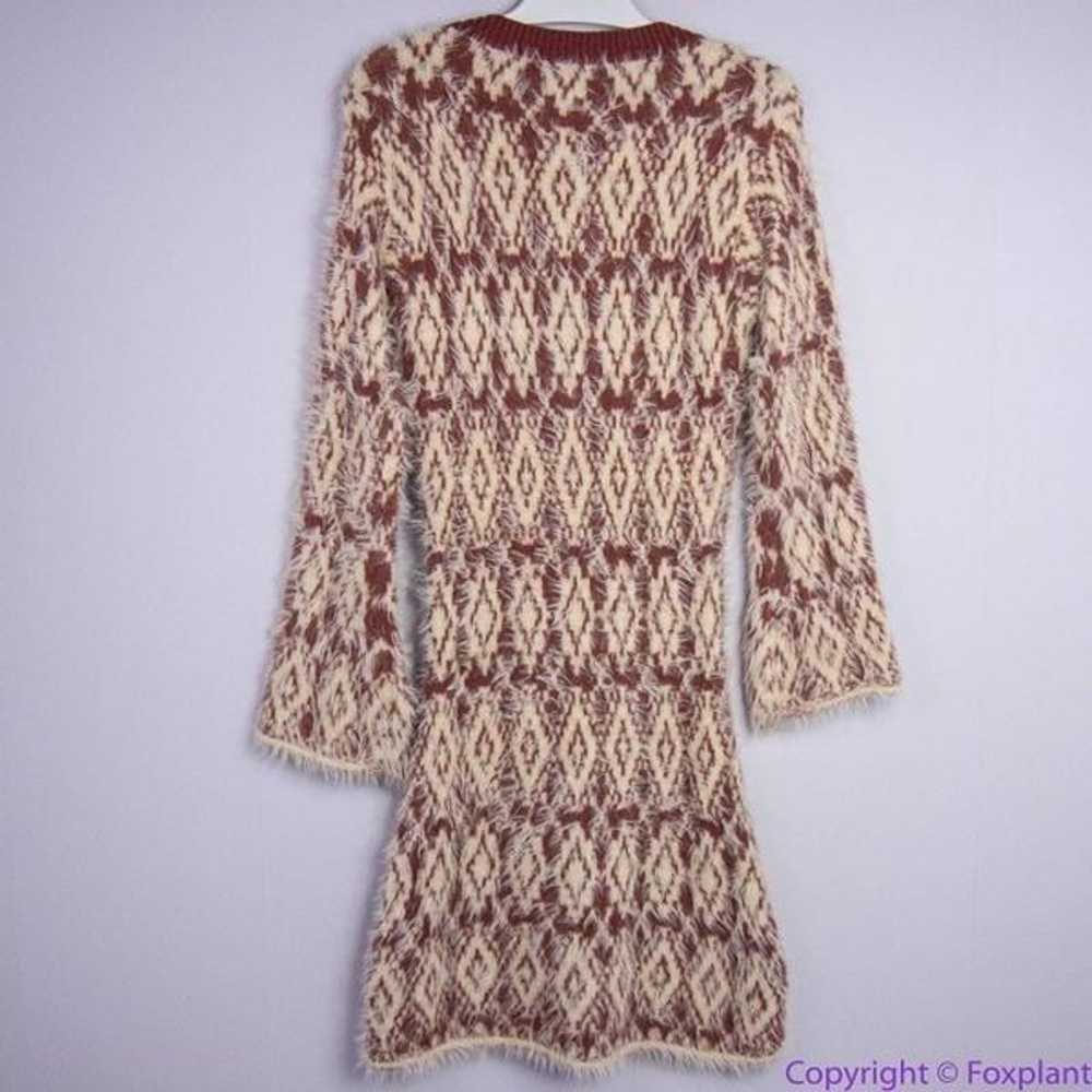 Free People Fuzzy Feelings Sweater Dress - Marsal… - image 4