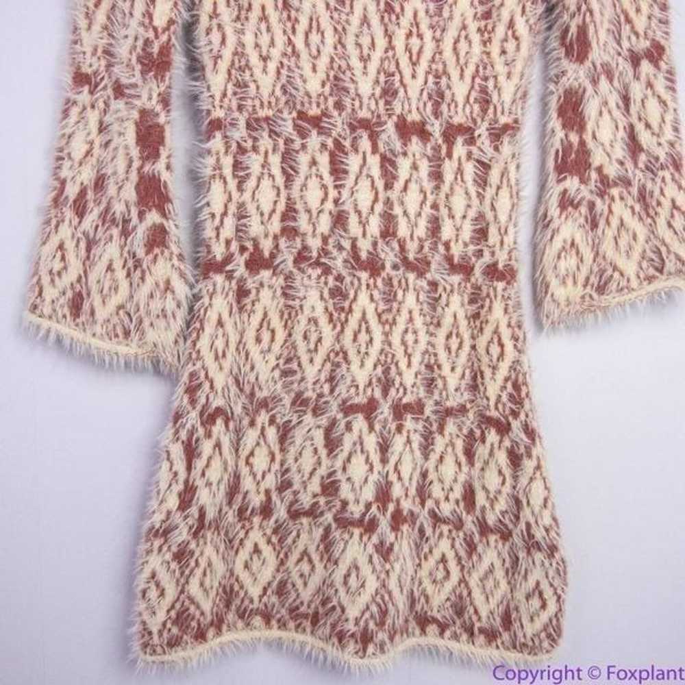 Free People Fuzzy Feelings Sweater Dress - Marsal… - image 6