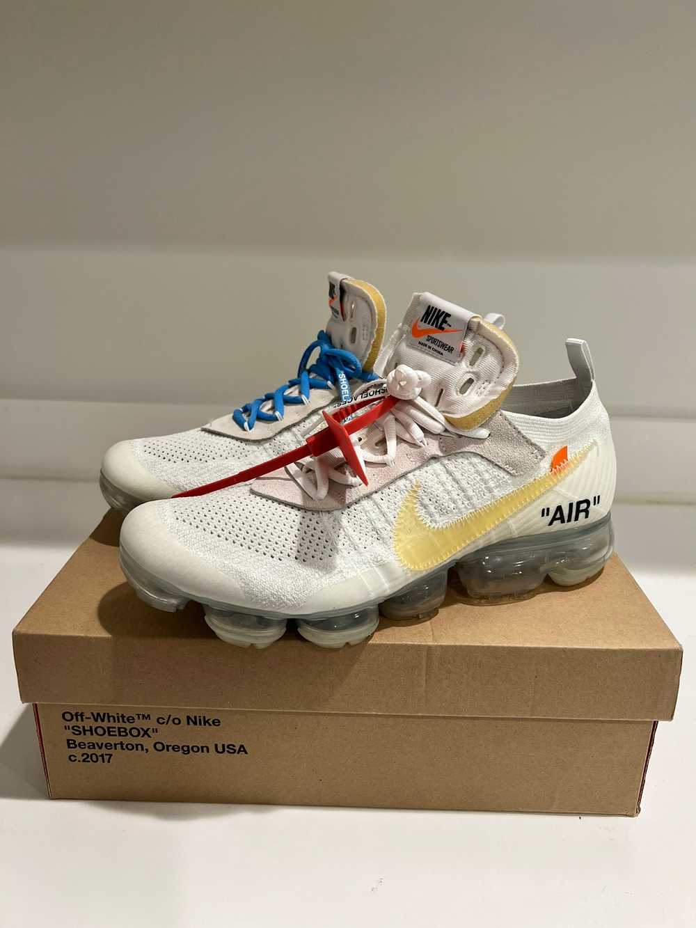 the ten vapormax off white
