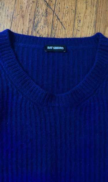Raf simons angora knit