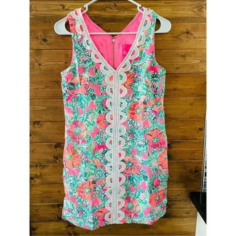 Lilly Pulitzer NWT Ronnie Romper Soleil Pink Perf… - image 2