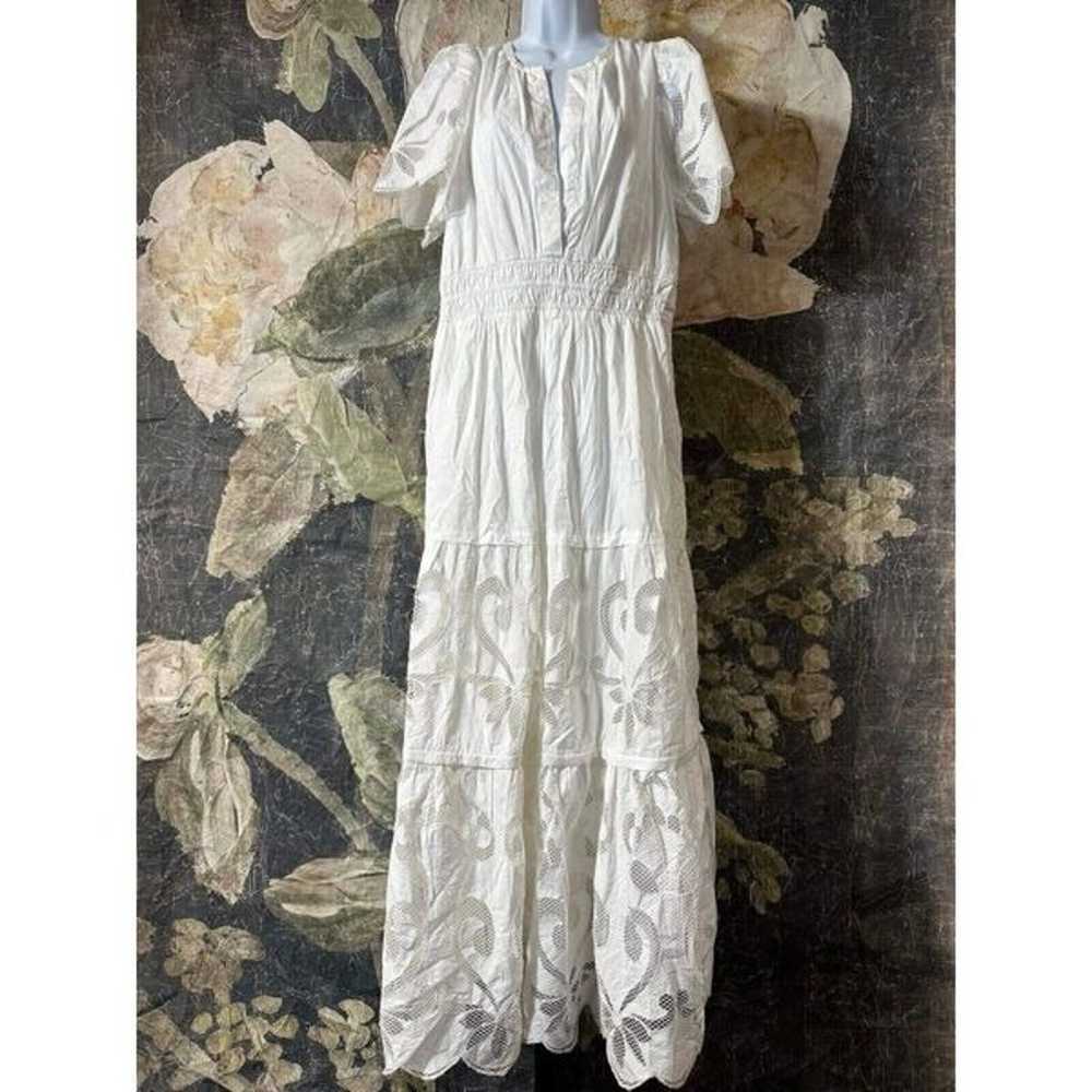New Anthropologie The Somerset Maxi Dress Cutwork… - image 10