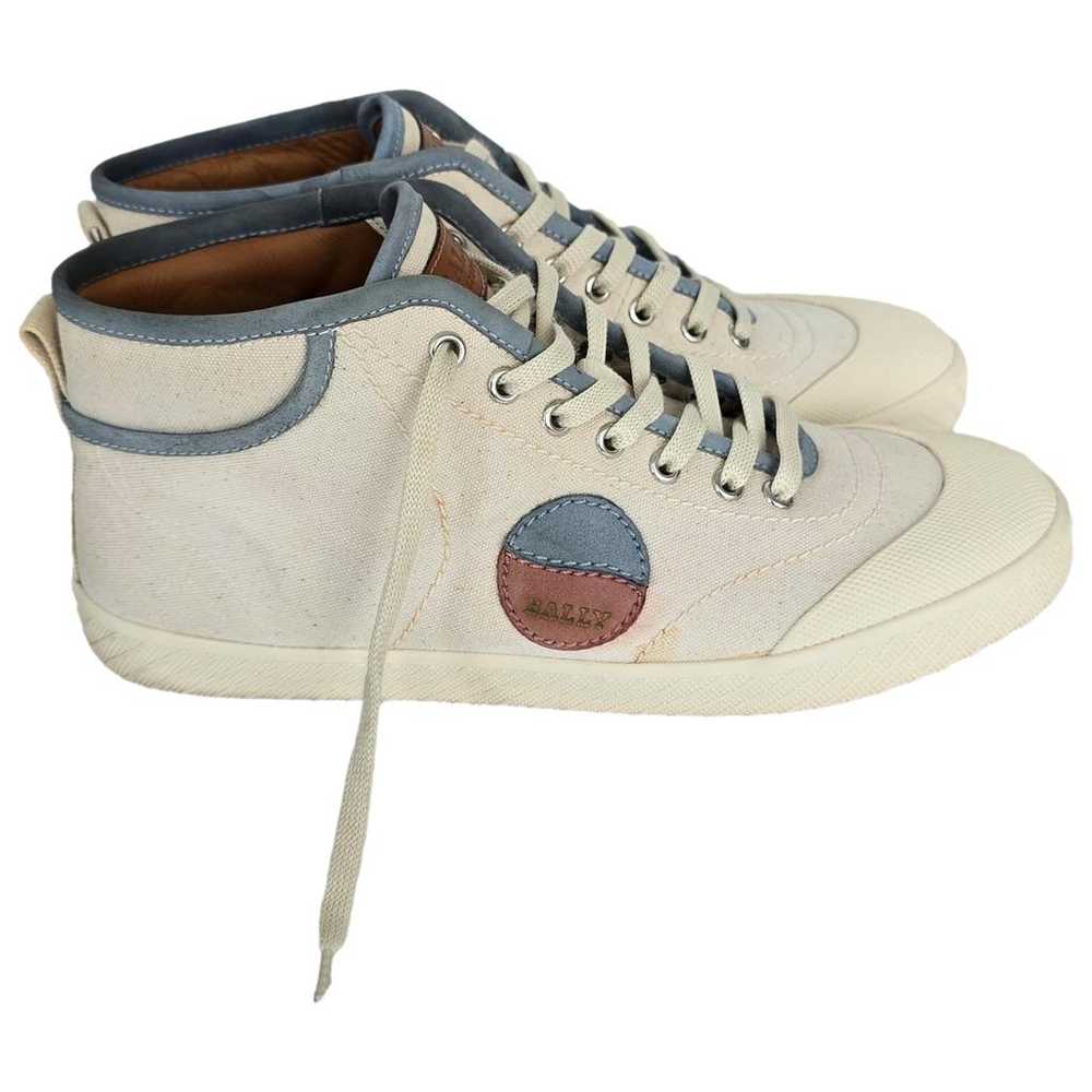 Bally Leather high trainers - image 1