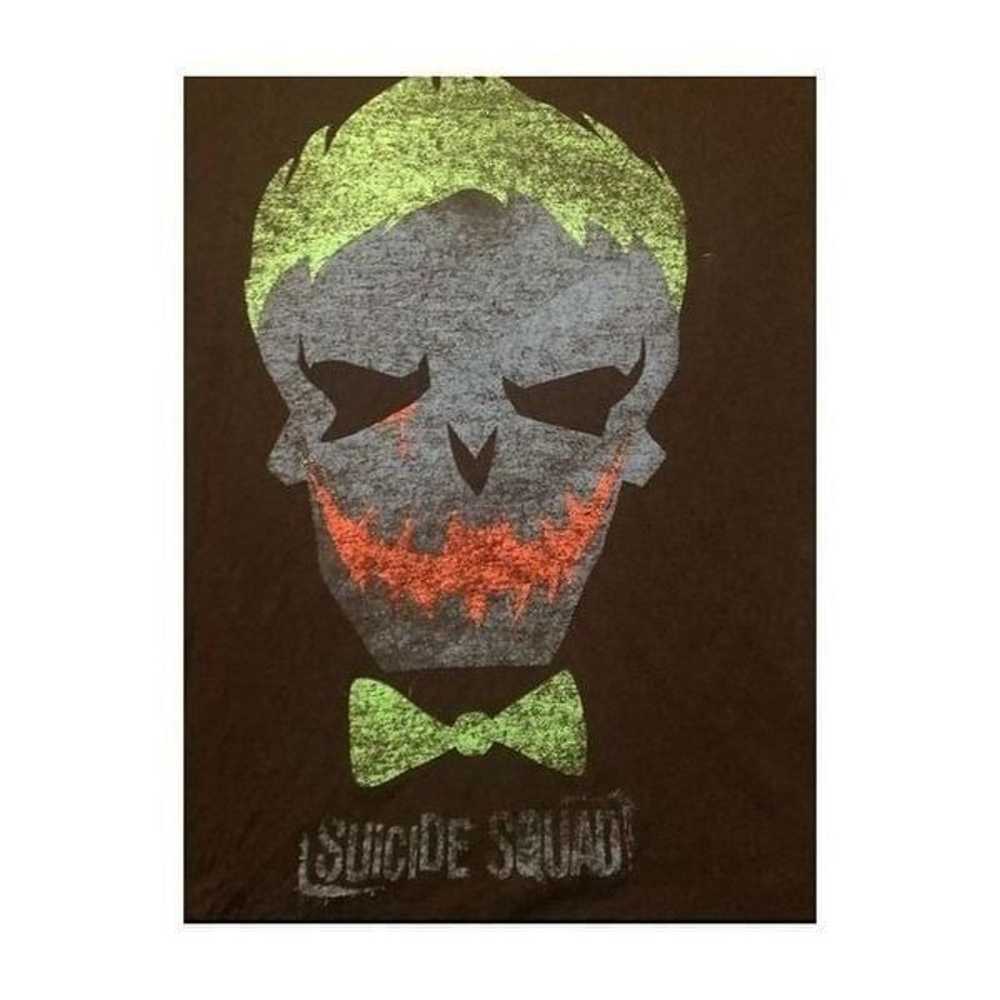The Joker Suicide Squad Men's Black T-Shirt Size … - image 2