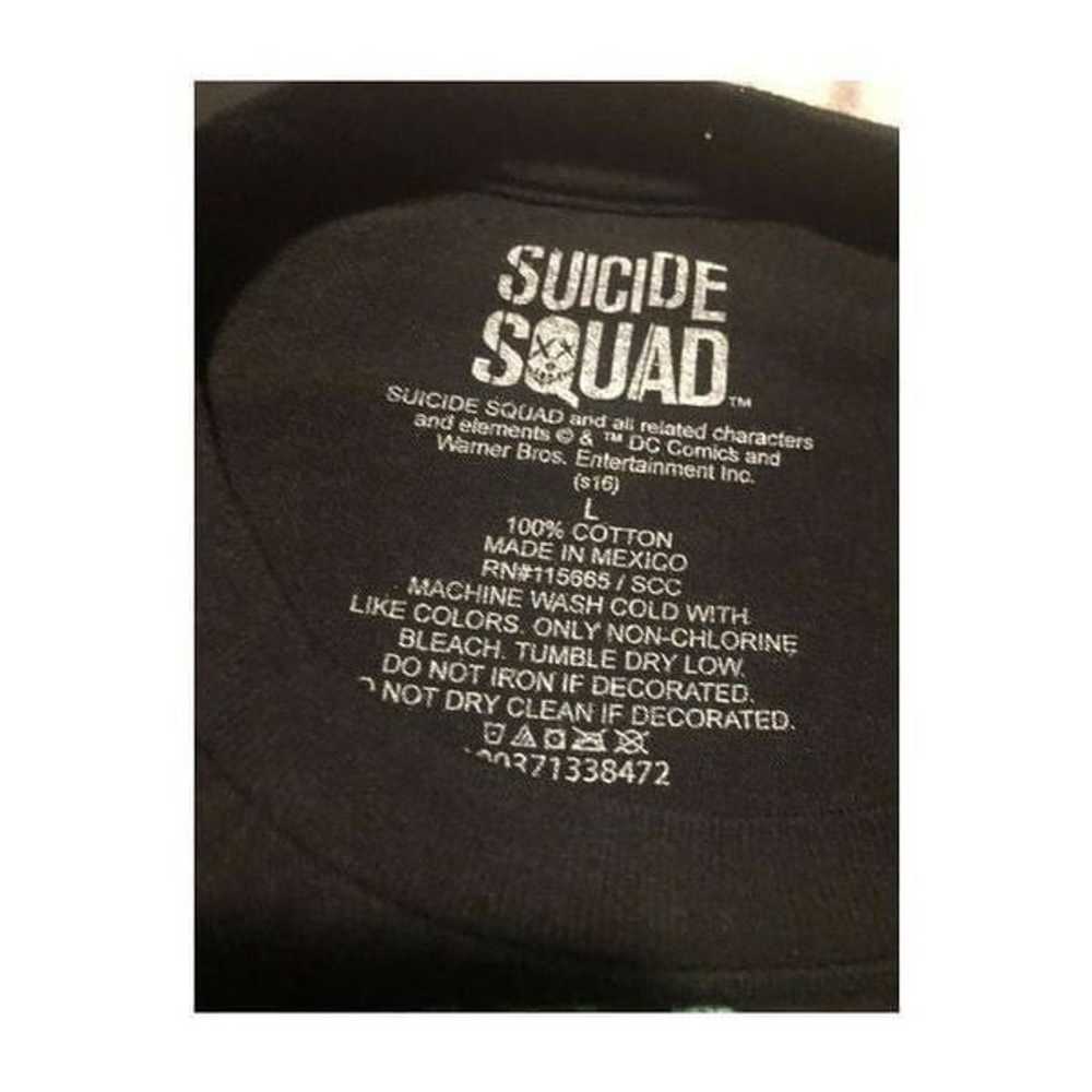 The Joker Suicide Squad Men's Black T-Shirt Size … - image 3