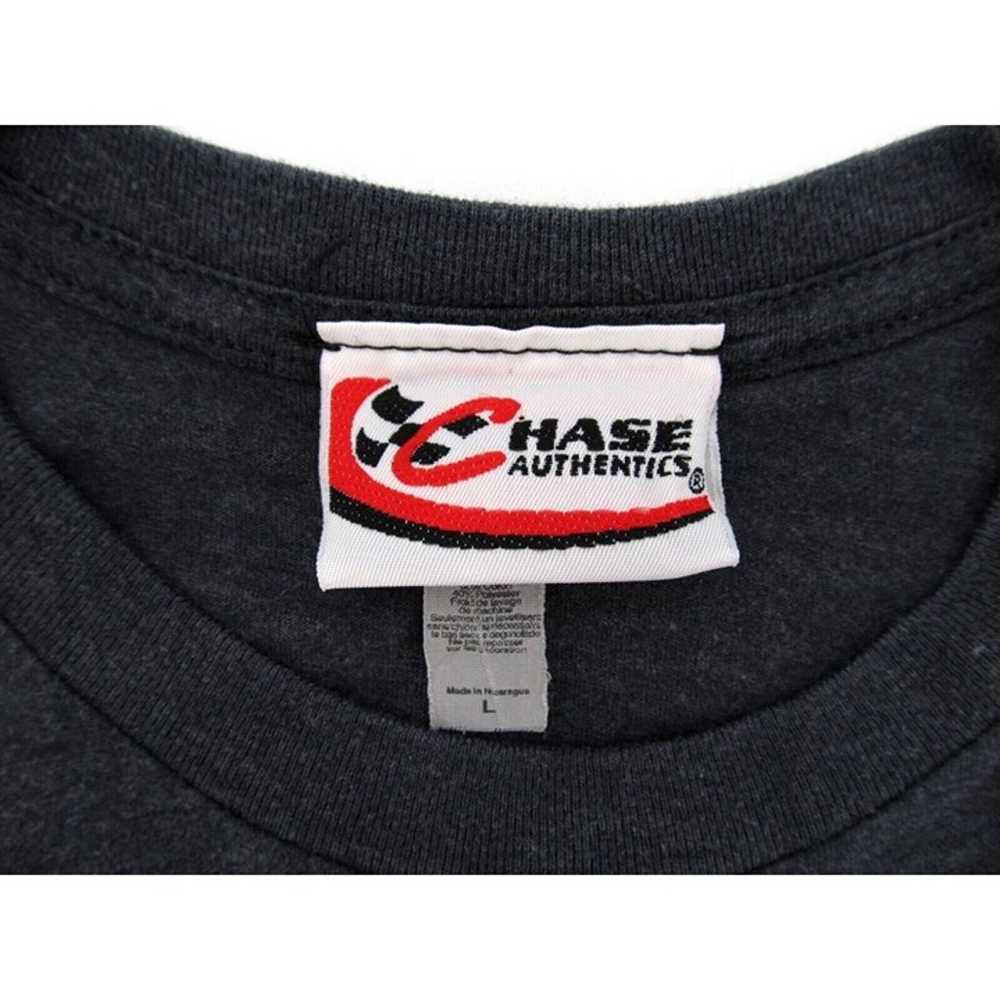 VTG Chase Authentics Shirt Mens Large Black NASCA… - image 2
