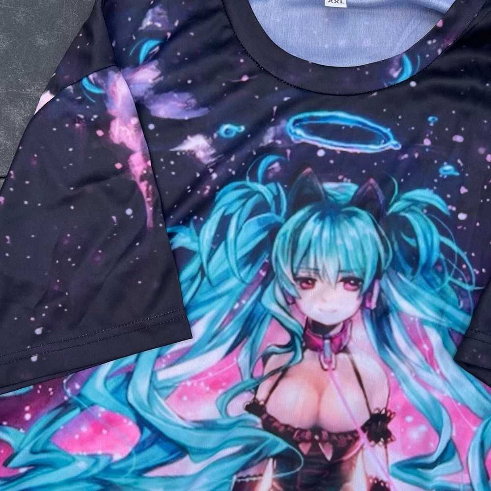 Hatsune miku anime mens t shirt - image 5