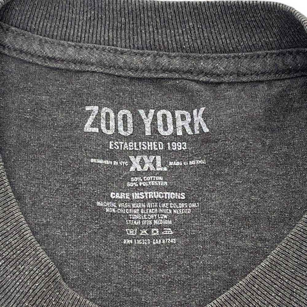 Zoo York Unbreakable Mens XXL Gray Short Sleeve T… - image 4