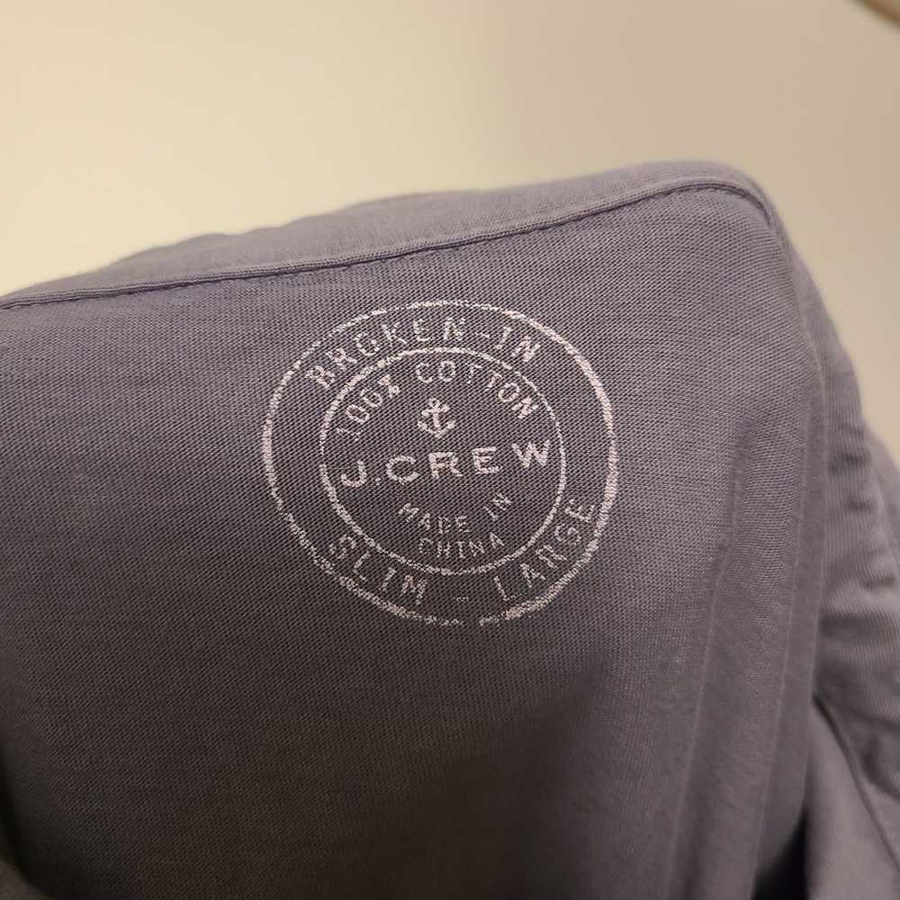 L J. Crew Grey Polo Shirt - image 2