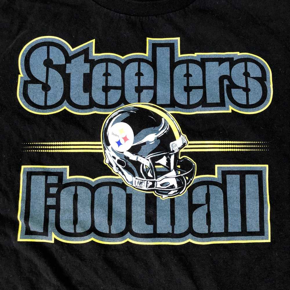 Pittsburgh Steelers Football Black "Steelers Wave… - image 4