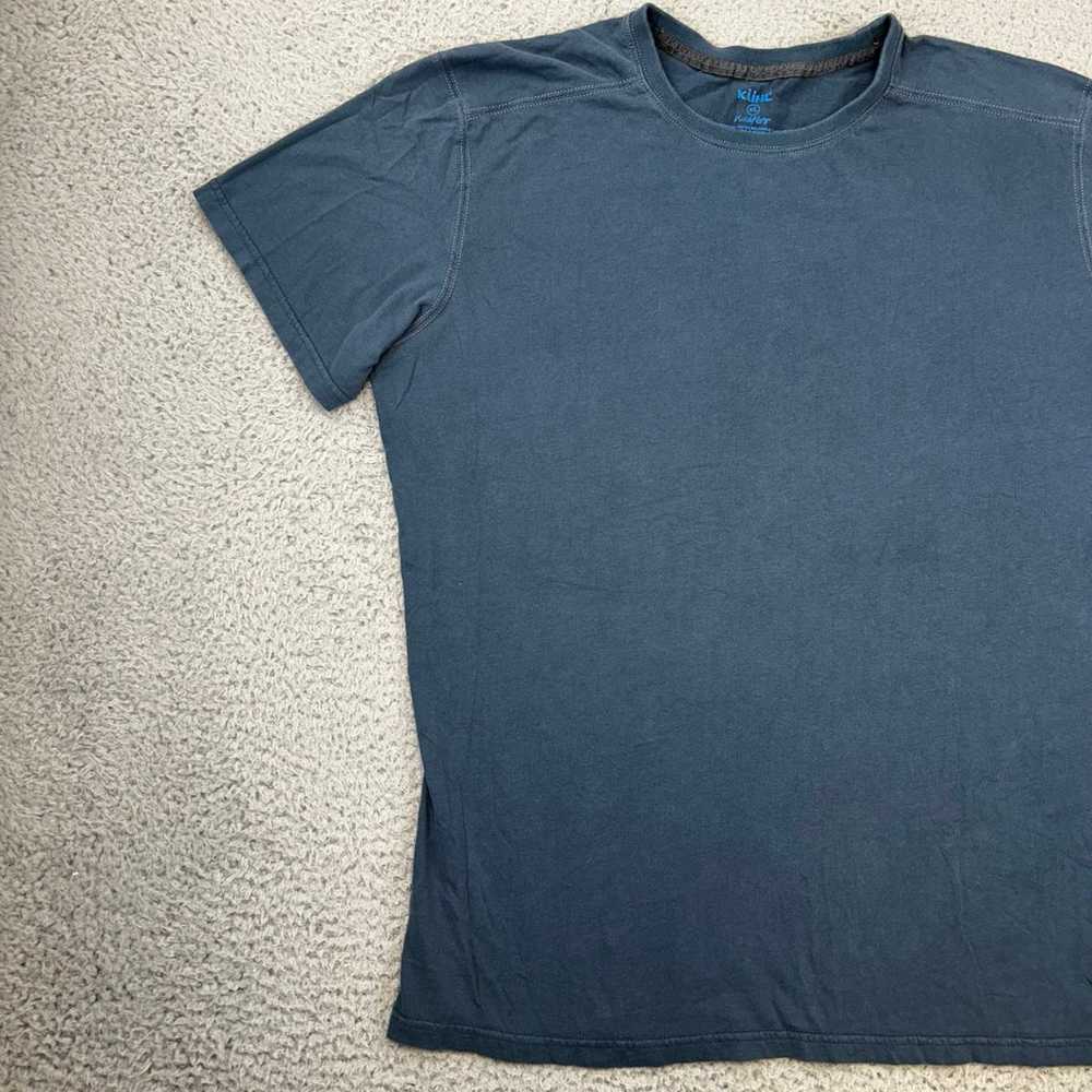 Kuhl Wildfibre T-Shirt Men’s Blue Short Sleeve Or… - image 2