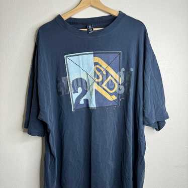 Vintage Y2K snoop dogg t shirt men’s size XXL blue - image 1