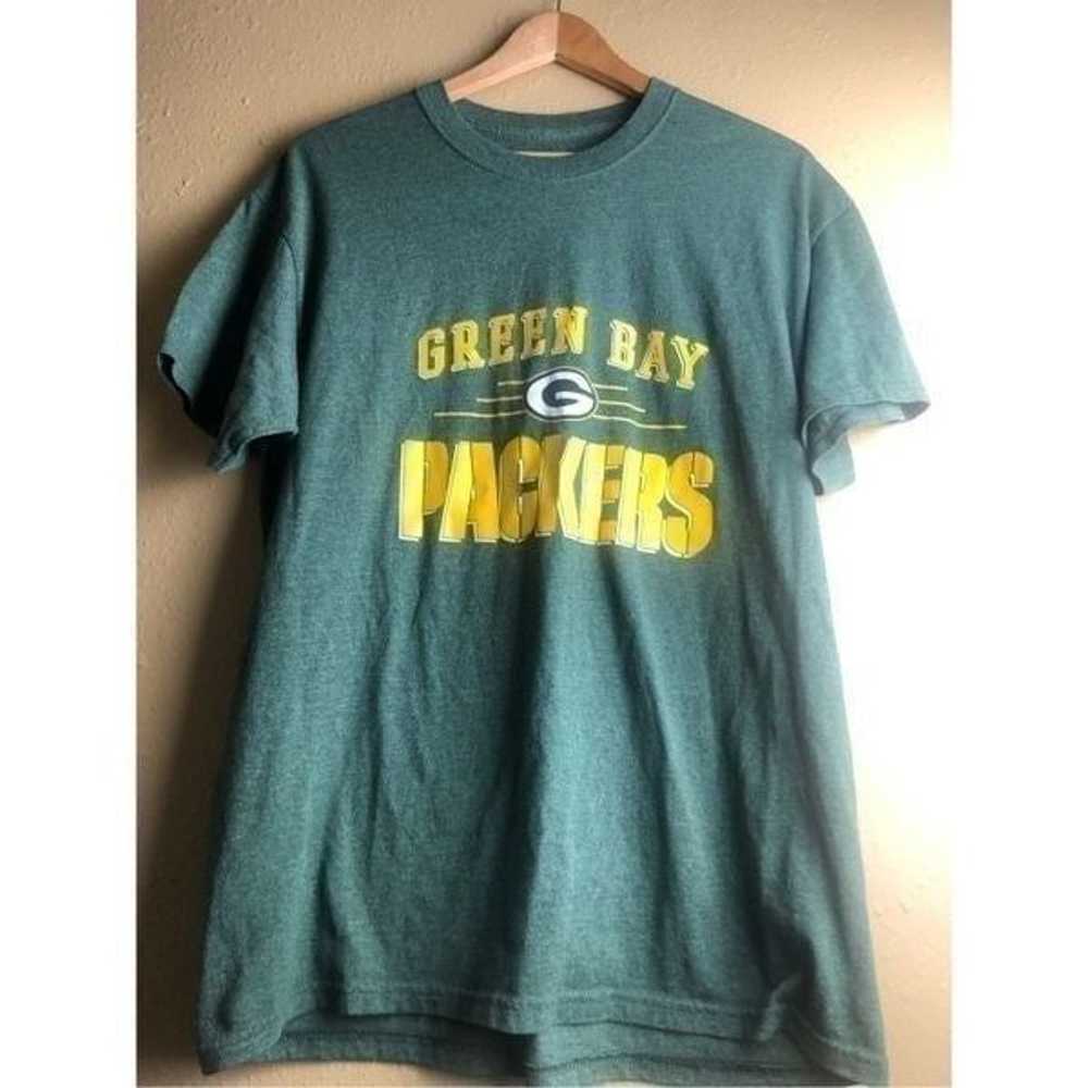 NFL Team Apparel Green Bay Packers Shirt Green Co… - image 1