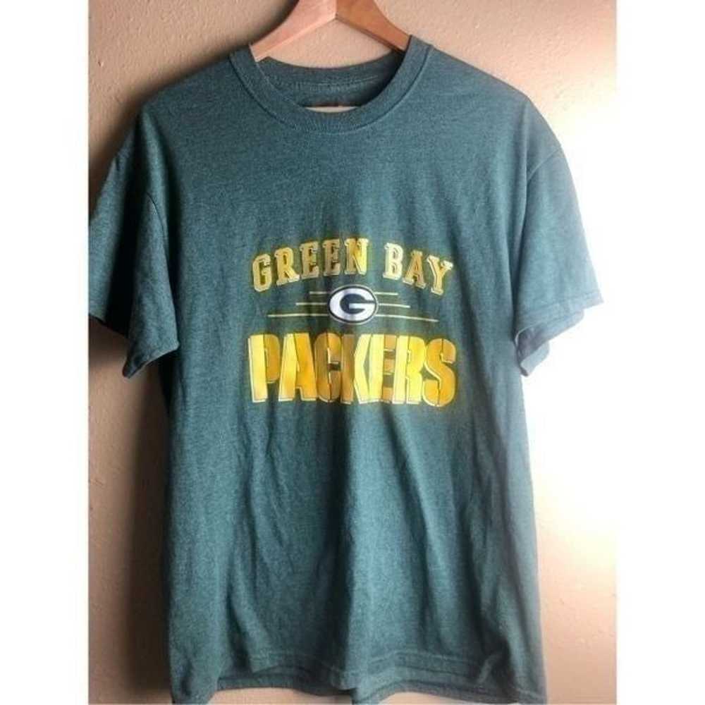 NFL Team Apparel Green Bay Packers Shirt Green Co… - image 2