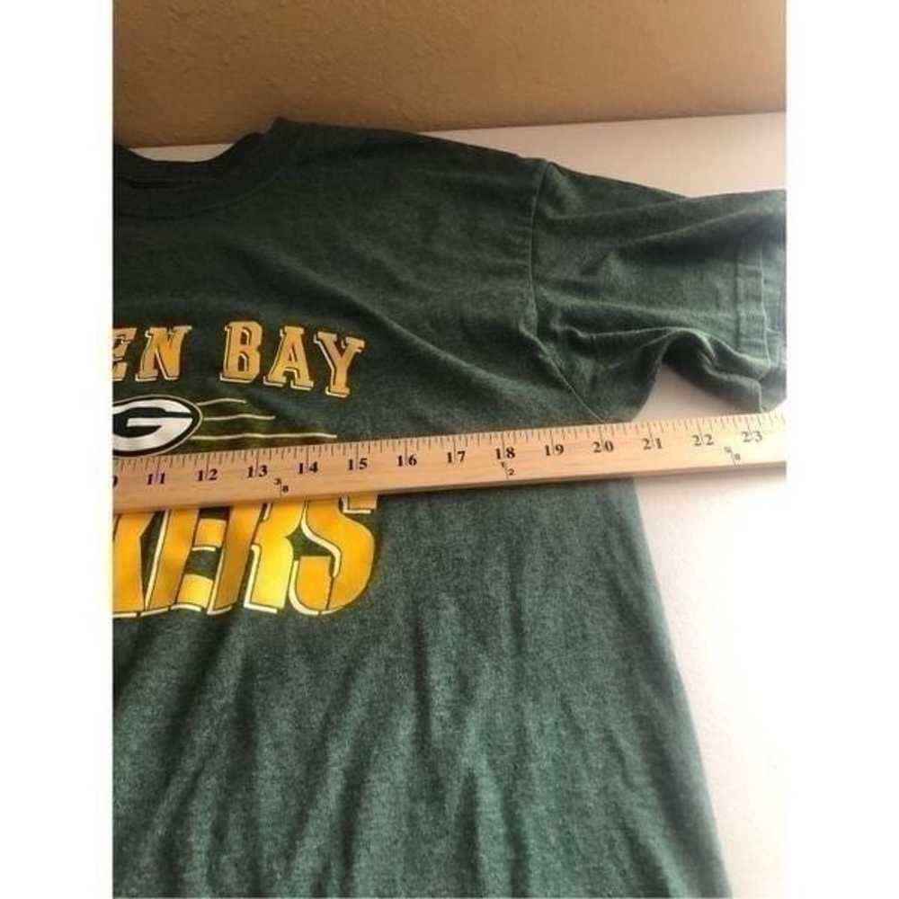 NFL Team Apparel Green Bay Packers Shirt Green Co… - image 6