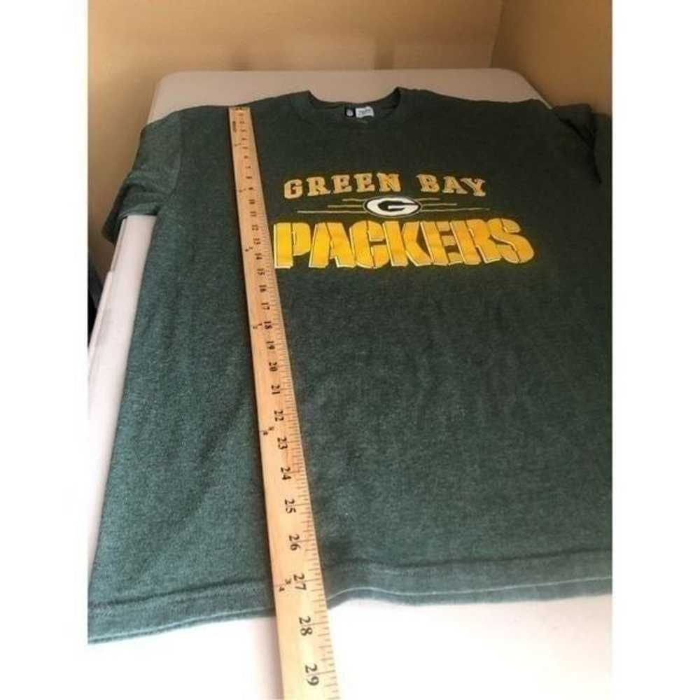 NFL Team Apparel Green Bay Packers Shirt Green Co… - image 7