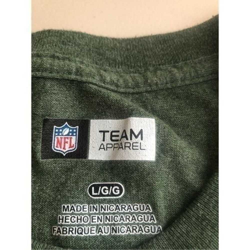 NFL Team Apparel Green Bay Packers Shirt Green Co… - image 9
