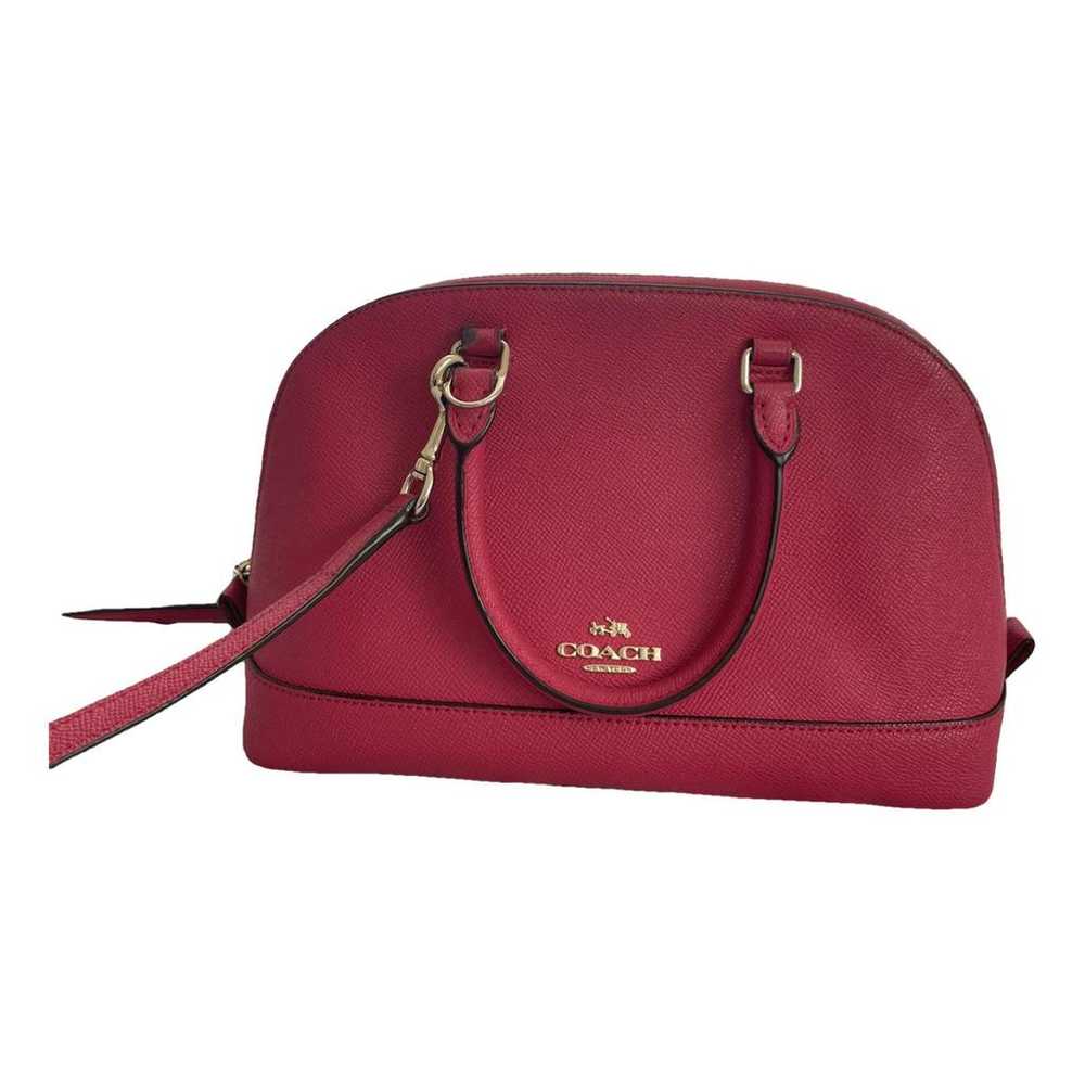 Coach Cartable mini sierra leather handbag - image 1