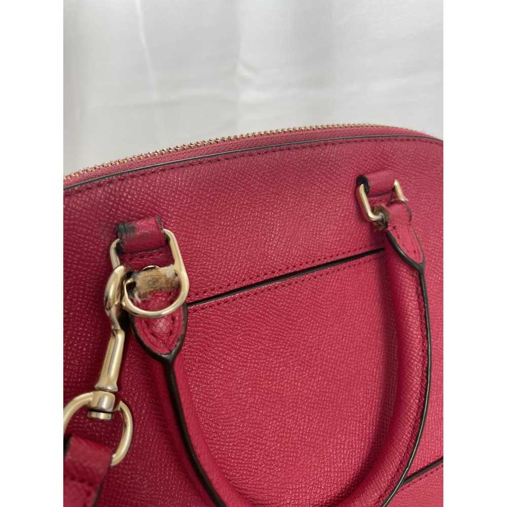 Coach Cartable mini sierra leather handbag - image 3