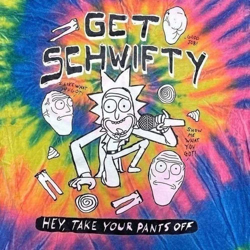 Rick and Morty Adult Swim Men’s Unisex Tie Dye Ge… - image 3