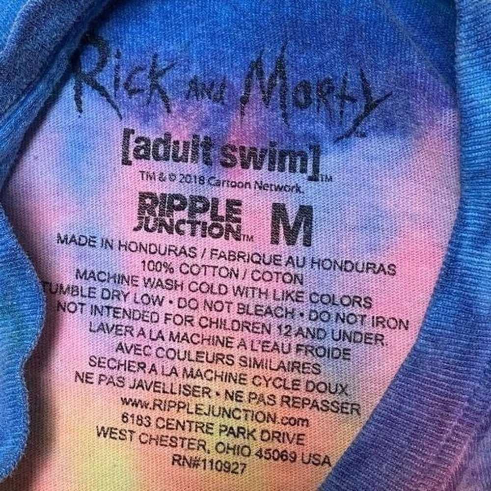 Rick and Morty Adult Swim Men’s Unisex Tie Dye Ge… - image 7