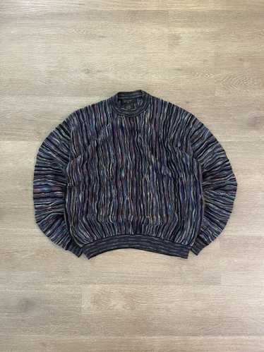 Coogi × Streetwear × Vintage Vintage crazy 3d knit