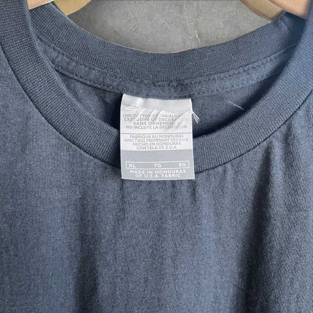 Vintage Nike Blank Black XL T-Shirt - image 2