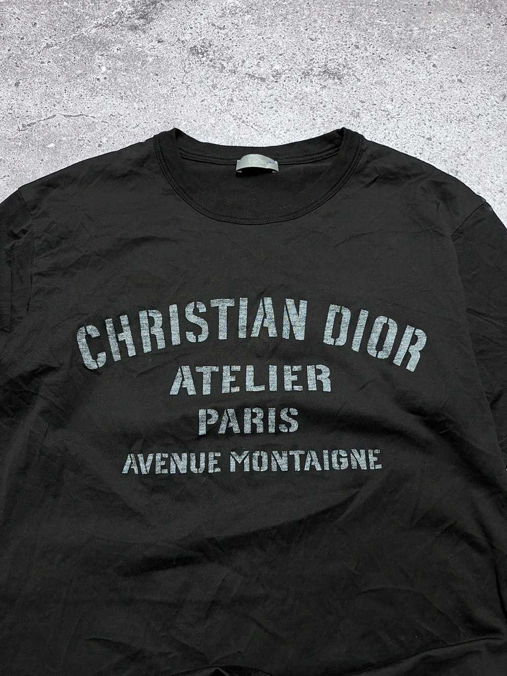 Designer × Dior × Luxury Dior Atelier Paris T shi… - image 4